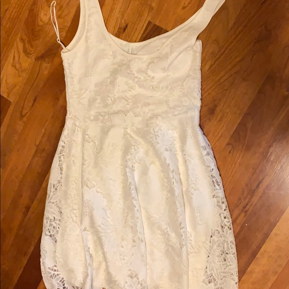 White dress